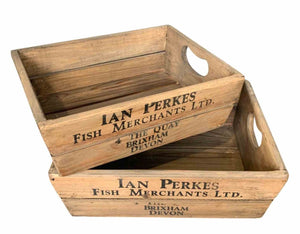 Ian Perkes Shallow Boxes - Set of 2