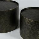 Drum coffee table set, alternate view