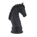 Knight Chess Ornament - Black (24.5cm)