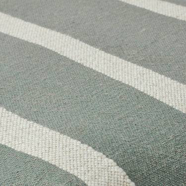 Broste Sigrid Pouf agave green detail view