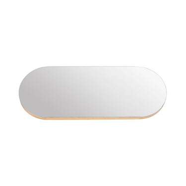 BROSTE Mirror Alva Oval Natural Oak side