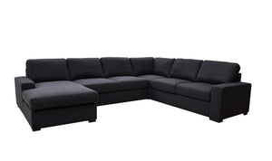 Palo 6 Seater Modular Lounge Suite with Sofabed