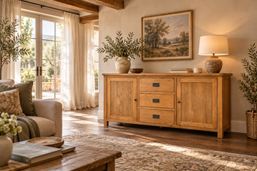 Kensington Oak Buffet Table - 1800mm