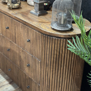 Regency Curved Chest of Drawers