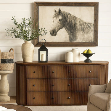 Regency Curved Chest of Drawers