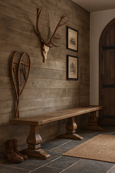 Chelmswood Bench - Reclaimed Elm - 3000mm