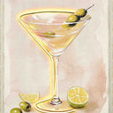 Martini LED Wall Art detail