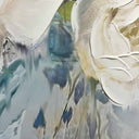 White Flowers Wall Art detail