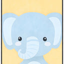Blue Elephant Wall Art