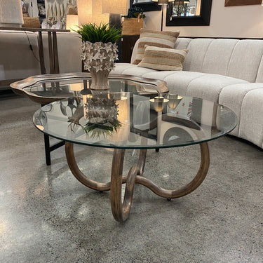 Palm Spring Coffee Table 80cm - Walnut