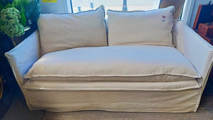 Courtenay 2 Seat Slip Cover Sofa - Cloud