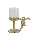 Cottontail Candle Holder - Soft Gold - Small (19cm)