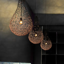 COBONPUE Kris Kros Hanging Light Large - Black/Brown alternate view