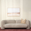 Seattle Curved Sofa - Seed Pearl at Online8 Furniture Auckland NZ