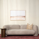 Seattle Curved Sofa - Seed Pearl at Online8 Furniture Auckland NZ