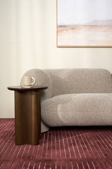 Seattle Curved Sofa - Seed Pearl at Online8 Furniture Auckland NZ