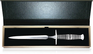 Celtic Letter Opener Knife with Sgian Dubh Dagger Style Handle