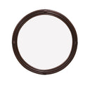 PLANTATION Amara Round Mirror Chocolate