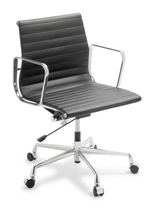 Classic Mid Back Office Chair - Black