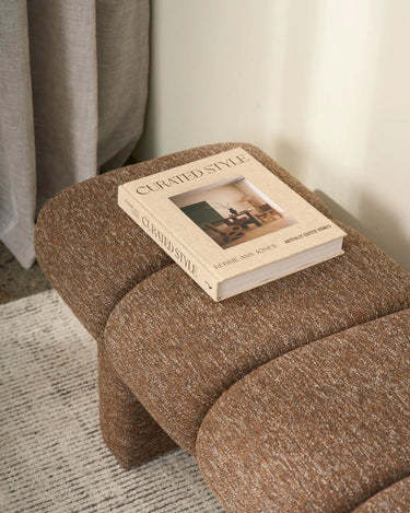 Elara Bench Seat - Dusty Seed