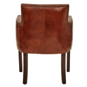 Ithaca Carver Dining Chair - Vintage Cigar at Online8 Furniture Auckland NZ