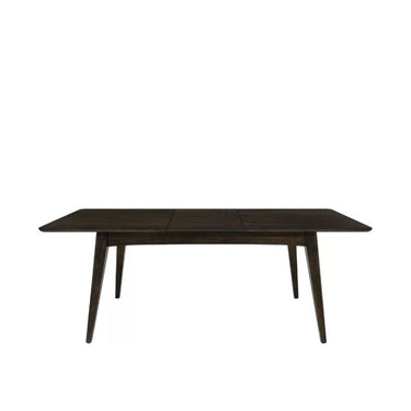 Munich Extension Dining Table in warm iron brown mango wood