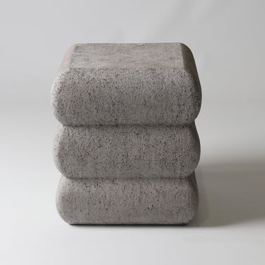 Fibreglass Stack Stool Grey
