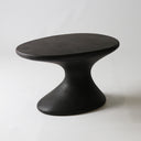 Fibreglass Eclipse Coffee Table Black Textured detail