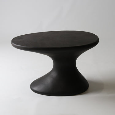 Fibreglass Eclipse Coffee Table Black Textured