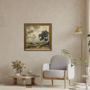 Golden Valley Wall Art in living room