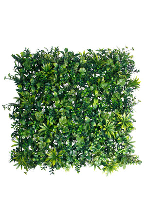 Mix Foliage Square with White Flower 50x50cm