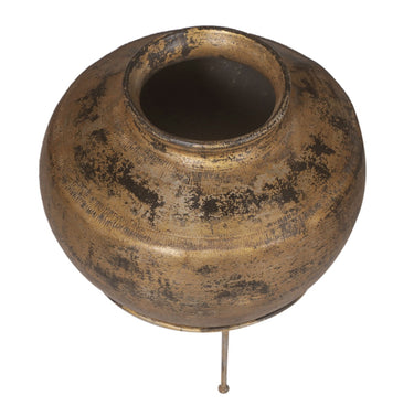 Clay Pot with Iron Stand at Online8 Furniture Auckland NZ