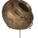 Clay Pot with Iron Stand at Online8 Furniture Auckland NZ