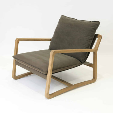 Acer Lounge Chair - Army Green
