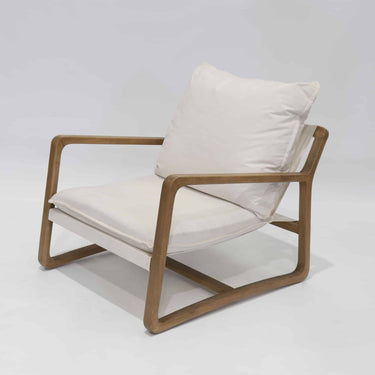 Acer Lounge Chair - Ivory