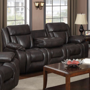 Hudson 3 Seat Recliner Sofa with Console