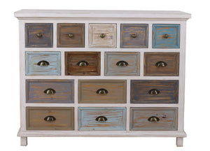 15 Drawers Chest - Recycled Fir
