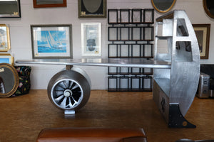 Aviator Bar Table & Cabinet