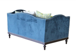 Century 2 Seater Sofa - Blue