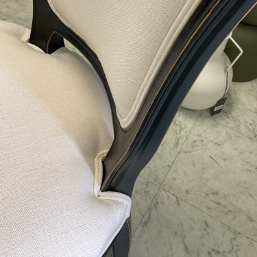 French Louis Dining Chair - Black