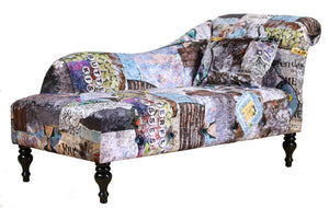 Patchwork Chaise Chair