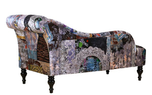 Patchwork Chaise Chair