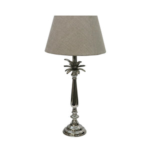 Aluminium Palm Table Lamp 62cm