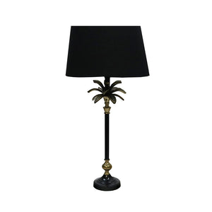 Aluminium Palm Table Lamp 69cm
