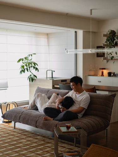 Mikunjo Sofa Bed - Esina Truffle