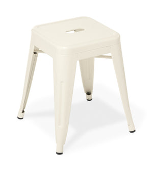 Industry Low Stool - White