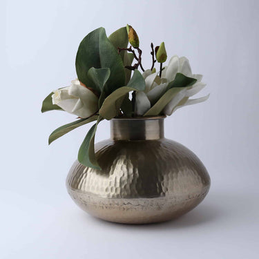 Aluminium Pot Large Champagne