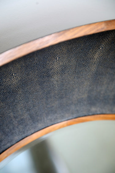 CLARENCE Round Dish Mirror Seal lifestyle