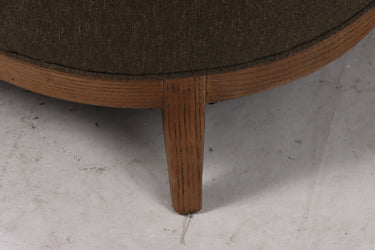 Regal 1 Seater Sofa - Dark Coffee / History Oak