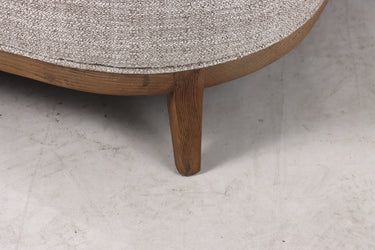 Regal 1 Seater Sofa - Natural Weave / History Oak
